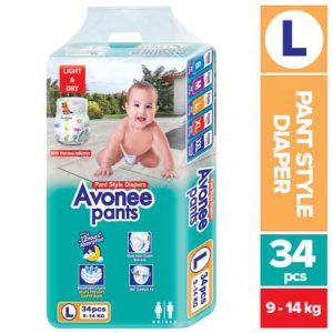 Avonee Pant Diaper Maxi L (9-14 kg) 34pcs