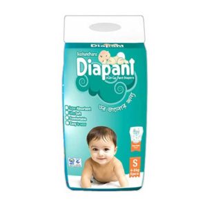Bashundhara Diapant Baby Diaper S (4-8 kg) 5 pcs