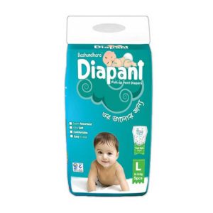 Bashundhara Diapant Baby Diaper L (9-14 kg) 5 pcs