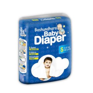 Bashundhara Baby Diaper Belt ST Series S (3-6 kg) 40 pcs