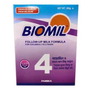Biomil 4 Follow-Up Milk Formula Powder Pack (2-3 years) 350 gm