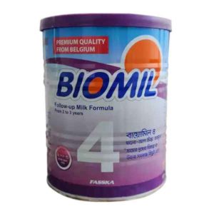 Biomil 4 Follow-Up Milk Formula Powder Pack (2-3 years) Tin 400 gm