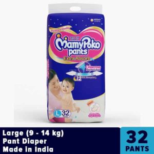 MamyPoko Pant Diaper L (9 - 14 kg) 32 PCS