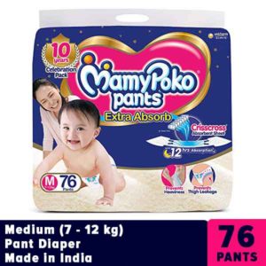 MamyPoko Pant Diaper M (7 - 12 kg) 76 PCS