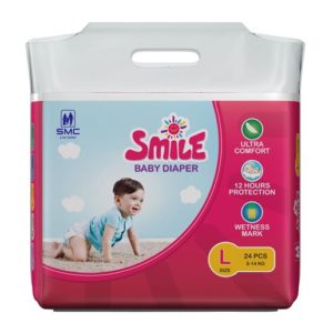 Smile Baby Diaper Belt L (8-14 kg) 24 pcs
