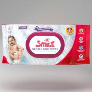 SMC Smile Baby Wipes 80 pcs