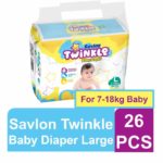 Twinkle Baby Diaper L (7 - 18 kg) 26 PCS