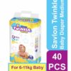 Twinkle Baby Diaper M (6 - 11 kg) 40 PCS
