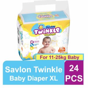 Twinkle Baby Diaper XL (11 - 25 kg) 24 PCS