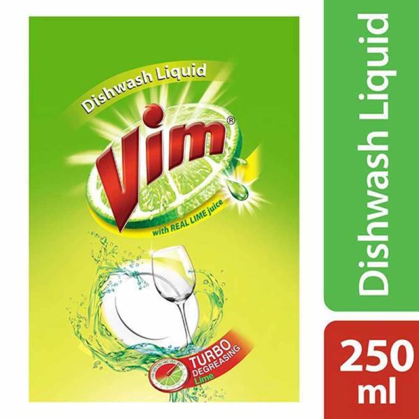 Vim Dishwashing Liquid 250 ml