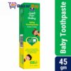 Parachute Just for Baby Toothpaste 45 gm (Orange)